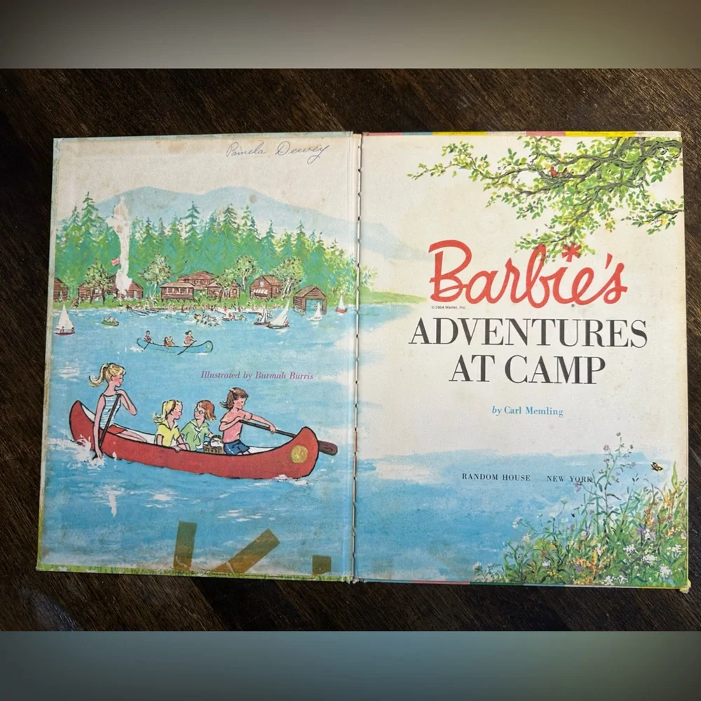 Barbie’s Adventure At Camp. Book by Carl Memling. Vintage. Hard cover. - Picture 5 of 5